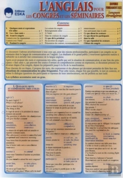 Bertrand.pt - L'Anglais Pour Les Congres Et Seminaires-Fiche Sf Langues Etrangere