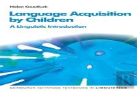 Language Acquisition By Children
