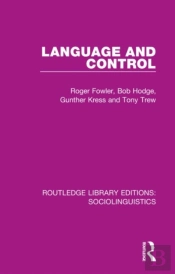 Language And Control