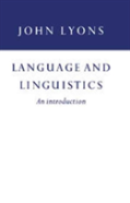 Language And Linguistics