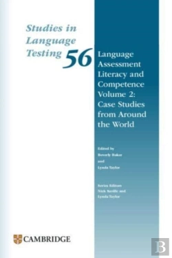 Bertrand.pt - Language Assessment Literacy And Competence Volume 2: Case Studies From Around The World Paperback