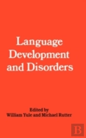Language Development And Disorders