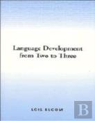 Language Development From Two To Three