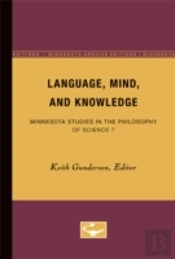 Language, Mind, And Knowledge