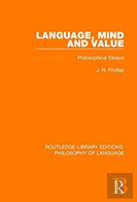 Language, Mind And Value