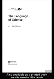 Language Of Science