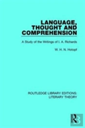 Language, Thought And Comprehension