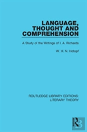 Language, Thought And Comprehension