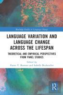 Language Variation And Language Change Across The Lifespan