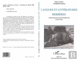 Bertrand.pt - Langues Et Litteratures Berberes - Chroniques Des Etudes Xiii (1994-1995)
