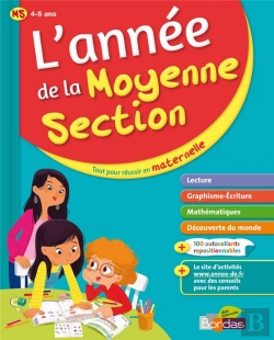 Bertrand.pt - L'Annee De La Moyenne Section 4-5 Ans - Tout Pour Reussir En Maternelle