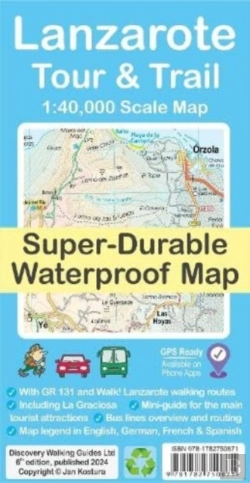 Bertrand.pt - Lanzarote Tour & Trail Map