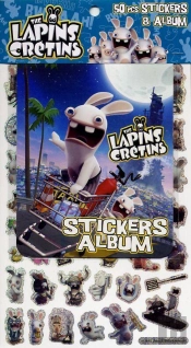 Lapins Crétins T.2 ; 50 Stickers + Album