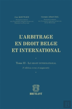 Bertrand.pt - L'Arbitrage En Droit Belge Et International