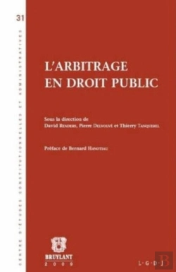 Bertrand.pt - L'Arbitrage En Droit Public