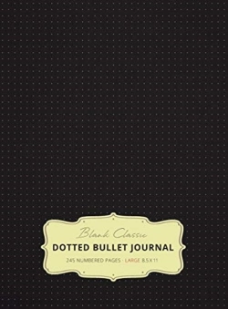 Bertrand.pt - Large 8.5 X 11 Dotted Bullet Journal  Bl