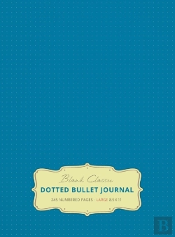 Bertrand.pt - Large 8.5 X 11 Dotted Bullet Journal  Bl