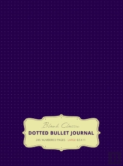 Bertrand.pt - Large 8.5 X 11 Dotted Bullet Journal  Eg