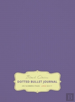 Bertrand.pt - Large 8.5 X 11 Dotted Bullet Journal  La