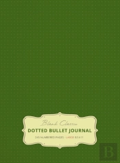 Large 8.5 X 11 Dotted Bullet Journal  Mo