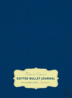 Bertrand.pt - Large 8.5 X 11 Dotted Bullet Journal  Ro