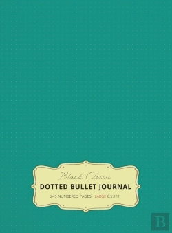Bertrand.pt - Large 8.5 X 11 Dotted Bullet Journal  Te