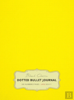Bertrand.pt - Large 8.5 X 11 Dotted Bullet Journal  Ye