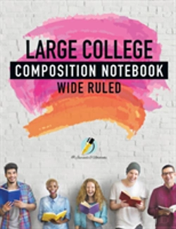 Bertrand.pt - Large College Composition Notebook Wide Ruled