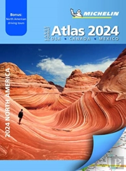 Bertrand.pt - Large Format Atlas 2024 Usa - Canada - Mexico (A3-Paperback)