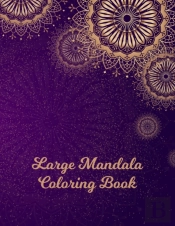 Large Mandala Coloring Book: Mandala Col