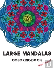 Large Mandalas Coloring Book