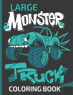 Bertrand.pt - Large Monster Truck Coloring Book