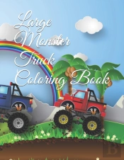 Large Monster Truck Coloring Book