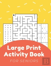Large Print Activity Book For Seniors