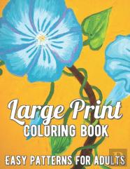Large Print Adult Coloring Book