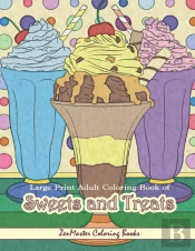Large Print Adult Coloring Book Of Sweet
