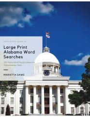 Large Print Alabama Word Searches