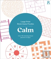 Large Print Brain Game Puzzles - Calm