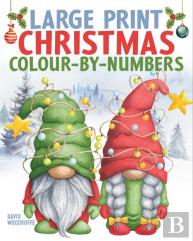 Large Print Christmas Colour-By-Numbers