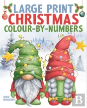 Large Print Christmas Colour-By-Numbers