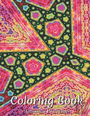 Large Print Coloring Book Easy Flower Patterns And More