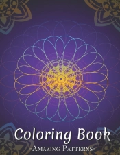Large Print Coloring Book Easy Flower Patterns And More