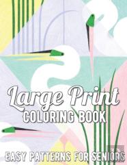 Large Print Coloring Book