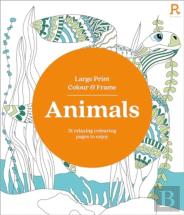 Large Print Colour & Frame - Animals