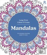 Large Print Colour & Frame - Mandalas
