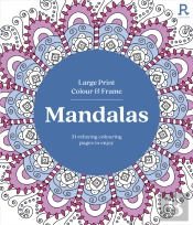 Large Print Colour & Frame - Mandalas