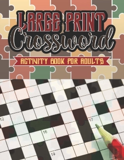 Bertrand.pt - Large Print Crossword Activity Book For Adults