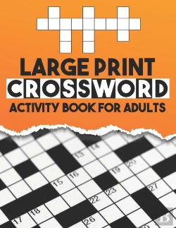 Bertrand.pt - Large Print Crossword Activity Book For Adults