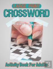 Large Print Crossword Activity Book For Adults