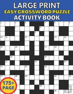 Bertrand.pt - Large Print Crossword Puzzle Activity Book